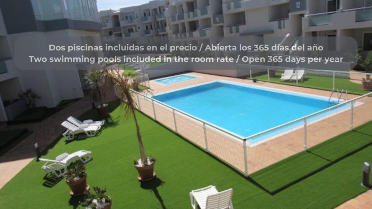 Apartament Pineapple Sorbet Piscina, Doble Terraza, Cocina Completa Y Wifi Corralejo Zewnętrze zdjęcie