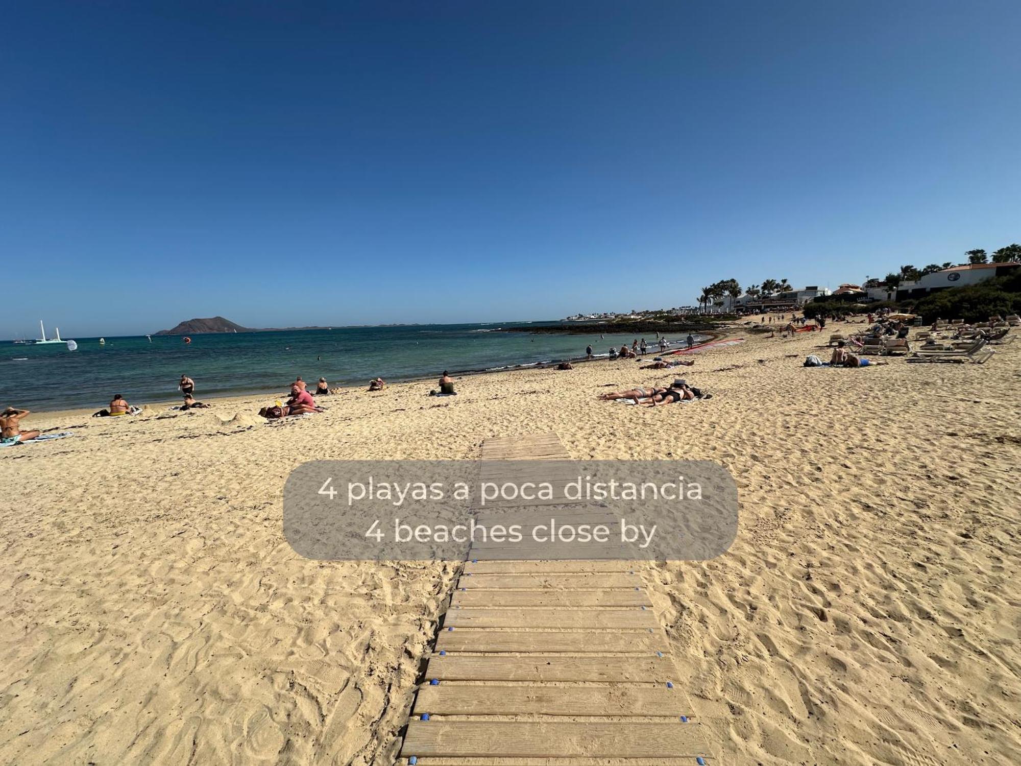Apartament Pineapple Sorbet Piscina, Doble Terraza, Cocina Completa Y Wifi Corralejo Zewnętrze zdjęcie